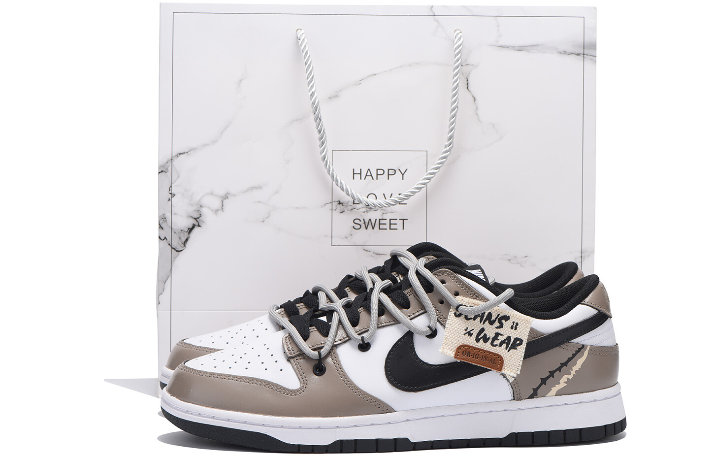 Кроссовки Nike Dunk Skateboarding Shoes Men Low-top White, хаки
Кроссовки Nike Dunk Skateboarding Shoes Men Low-top White, хаки