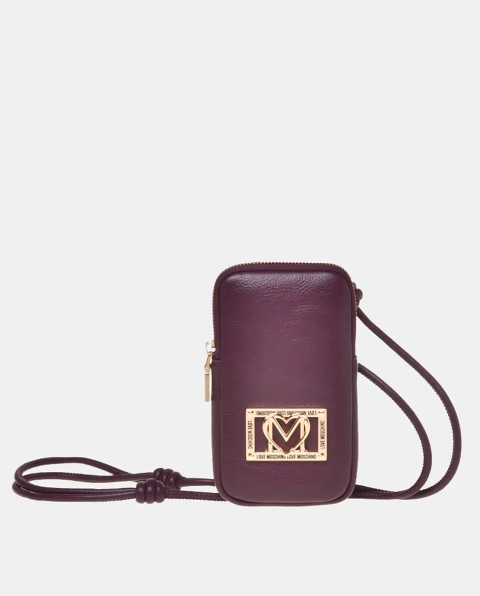 Чехол для мобильного телефона черного цвета с застежкой-молнией Love Moschino
Чехол для мобильного телефона черного цвета с застежкой-молнией Love Moschino