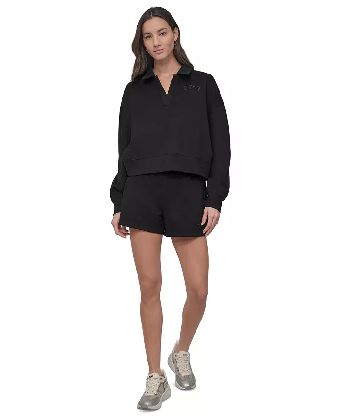 Спортивные женские шорты Varsity с вышитым логотипом и сборкой, длина 4" DKNY, желтый
Спортивные женские шорты Varsity с вышитым логотипом и сборкой, длина 4" DKNY, желтый