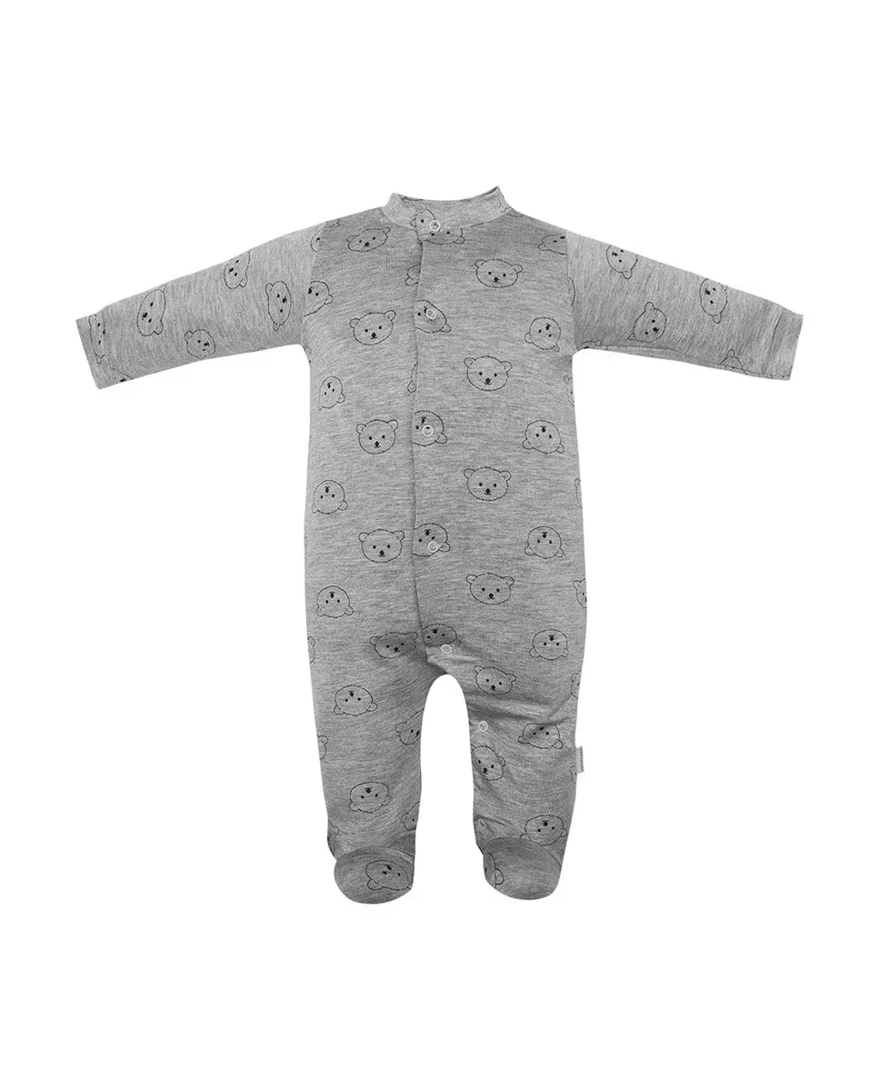 Детская пижама с принтом плюшевого мишки по всей длине Cambrass, серый
Детская пижама с принтом плюшевого мишки по всей длине Cambrass, серый