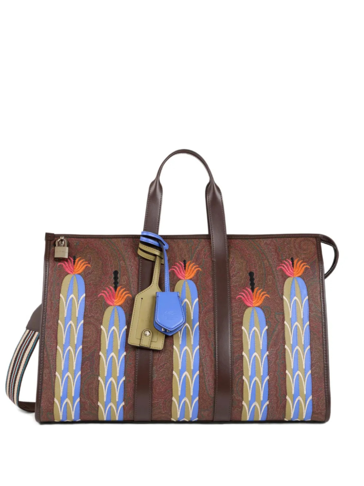 ETRO большая дорожная сумка из коллаборации с Agostino Iacurci, коричневый
ETRO большая дорожная сумка из коллаборации с Agostino Iacurci, коричневый