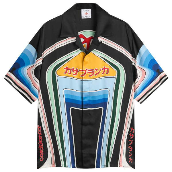 Рубашка с короткими рукавами и графическим принтом в горном стиле Casablanca, черный
Рубашка с короткими рукавами и графическим принтом в горном стиле Casablanca, черный