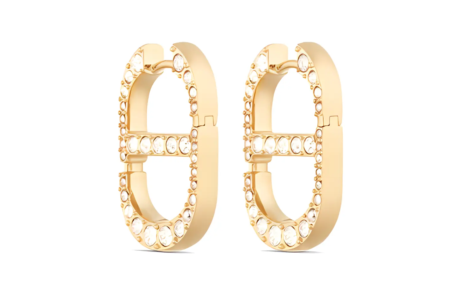 DIOR Металлические, с искусственными кристаллами, серьги Women's Gold
DIOR Металлические, с искусственными кристаллами, серьги Women's Gold