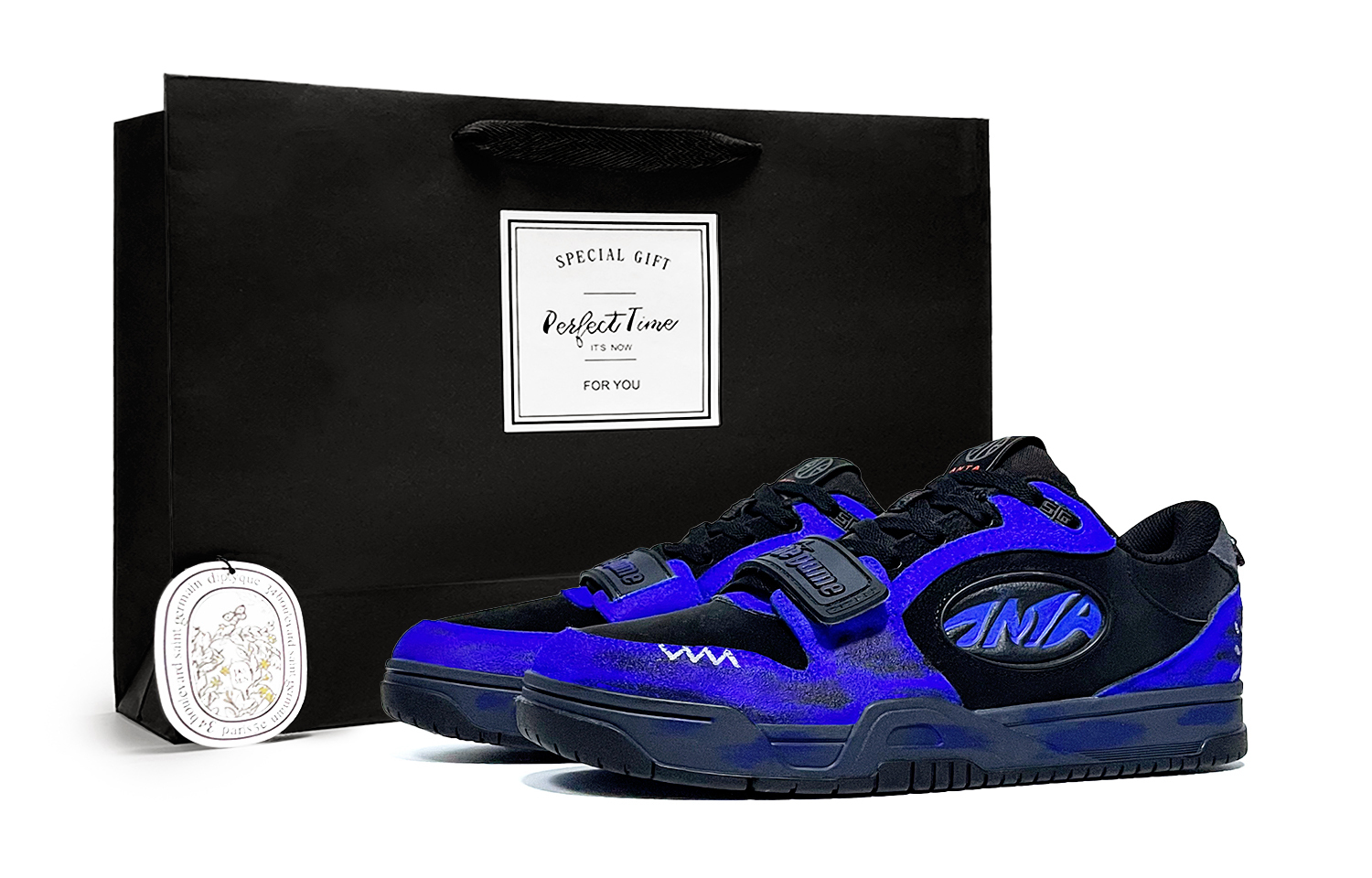 ANTA Кроссовки для скейтбординга с противоскользящим и износостойким покрытием мужские низкие Кляйн Блю, цвет Klein Blue 
ANTA Кроссовки для скейтбординга с противоскользящим и износостойким покрытием мужские низкие Кляйн Блю, цвет Klein Blue