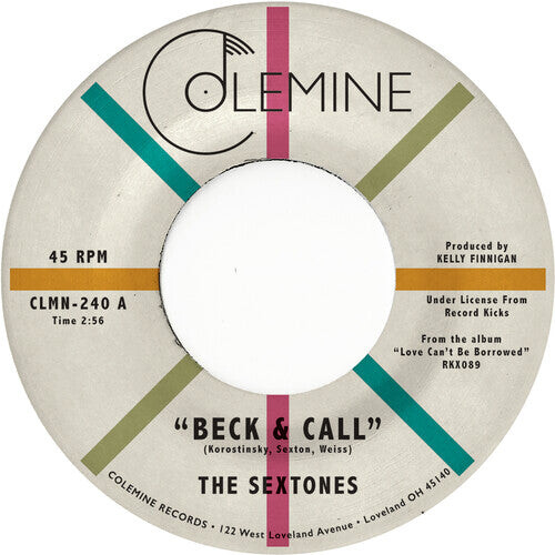 Сингл 7" Sextones: Beck & Call / Daydreaming
Сингл 7" Sextones: Beck & Call / Daydreaming