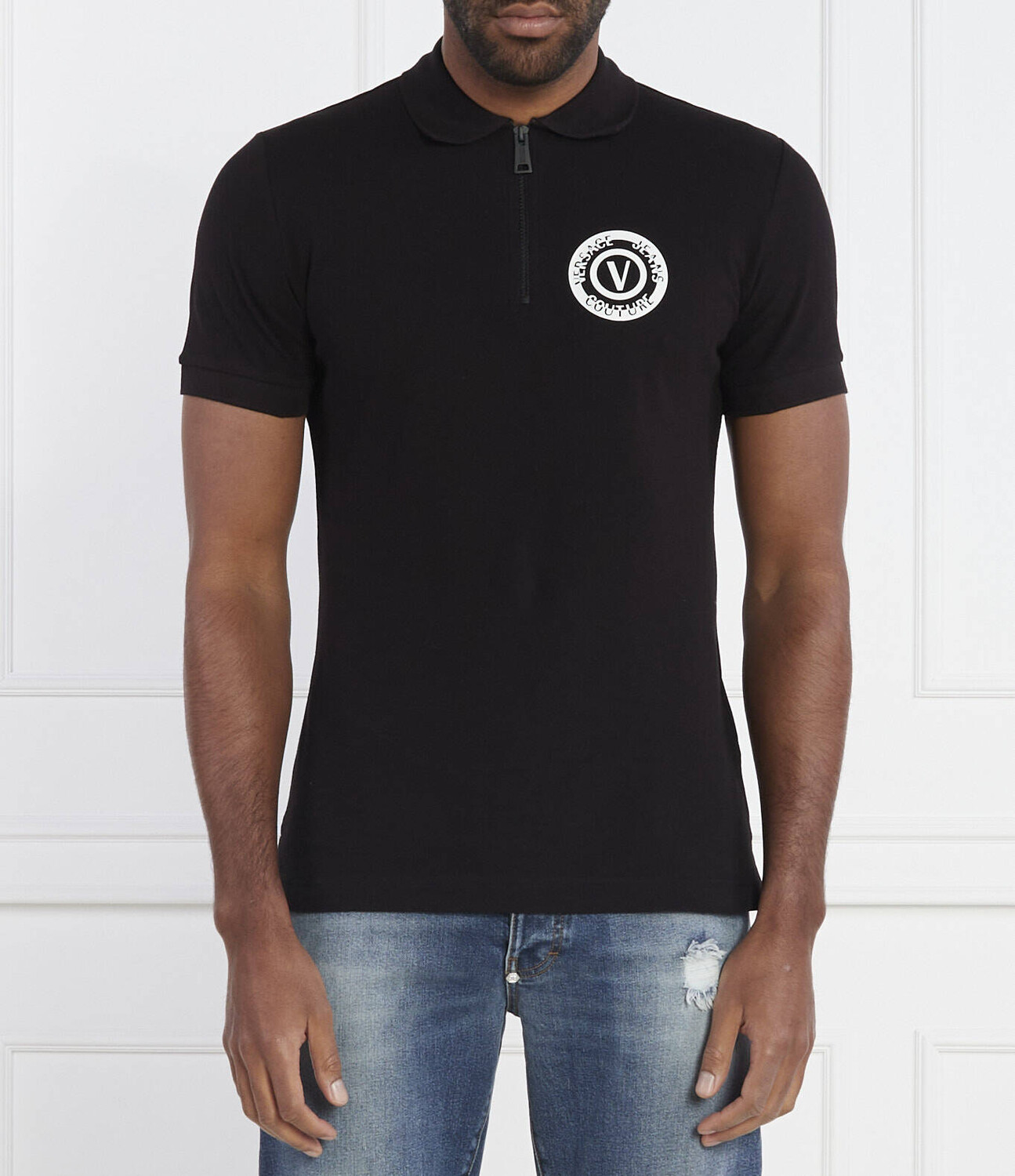 Поло Versace Jeans Couture Slim Fit, черный
Поло Versace Jeans Couture Slim Fit, черный