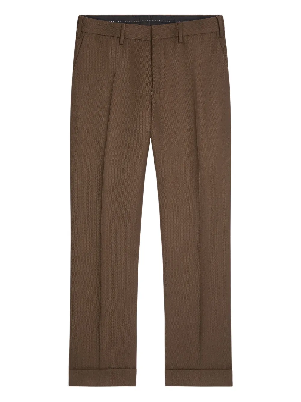 Шерстяные брюки прямого кроя DRIES VAN NOTEN, коричневый
Шерстяные брюки прямого кроя DRIES VAN NOTEN, коричневый