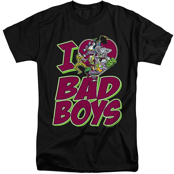 Футболка Dc comics i heart bad boys Licensed Character
Футболка Dc comics i heart bad boys Licensed Character