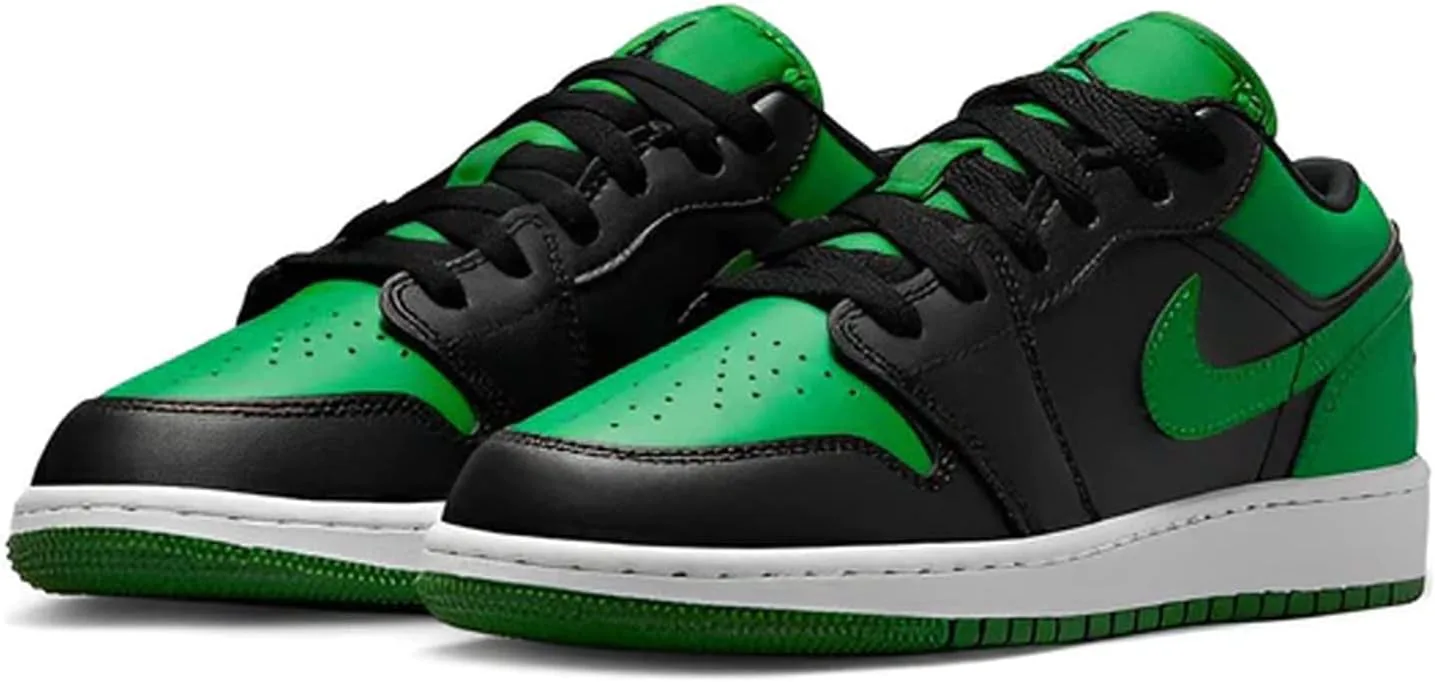 Детские кроссовки Nike Air Jordan 1 Low, черный/зеленый/белый
Детские кроссовки Nike Air Jordan 1 Low, черный/зеленый/белый