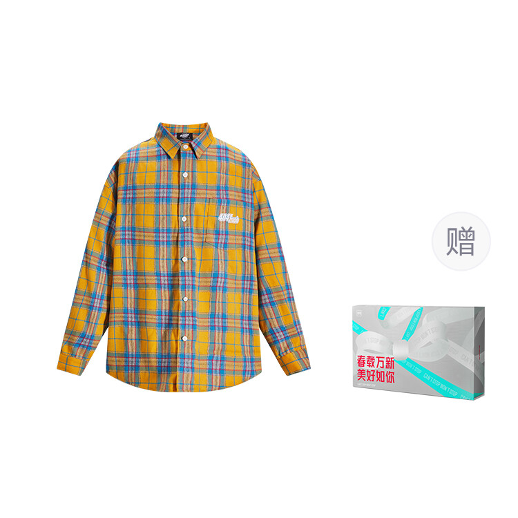 Рубашка унисекс 404MOB GANG, Желтый (подарочная коробка)
Рубашка унисекс 404MOB GANG, Желтый (подарочная коробка)