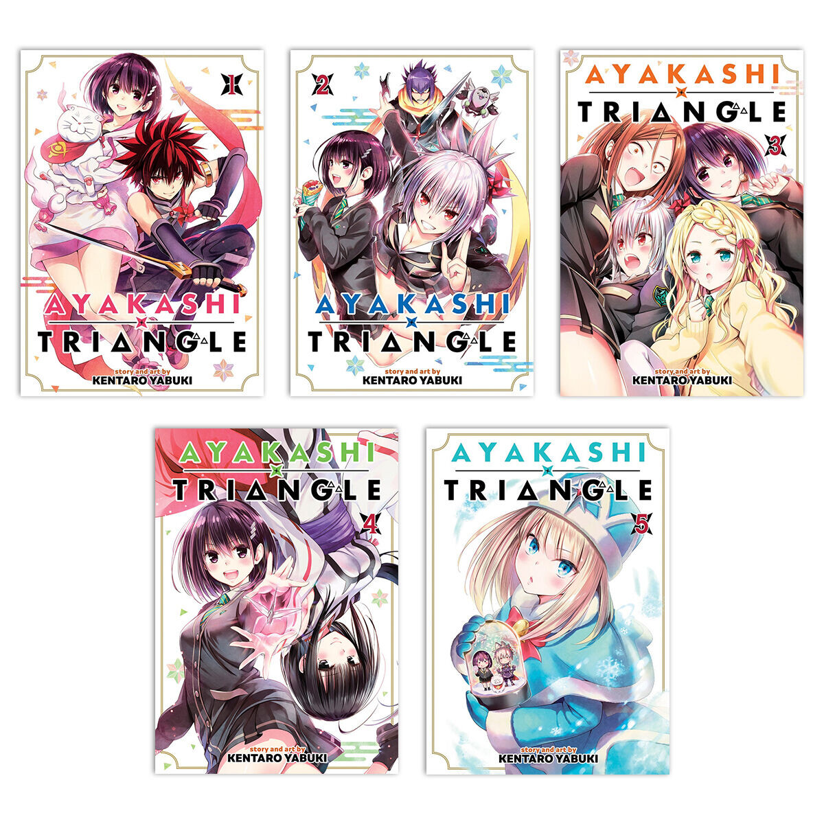Манга Ayakashi Triangle Manga (1-5) Bundle
Манга Ayakashi Triangle Manga (1-5) Bundle