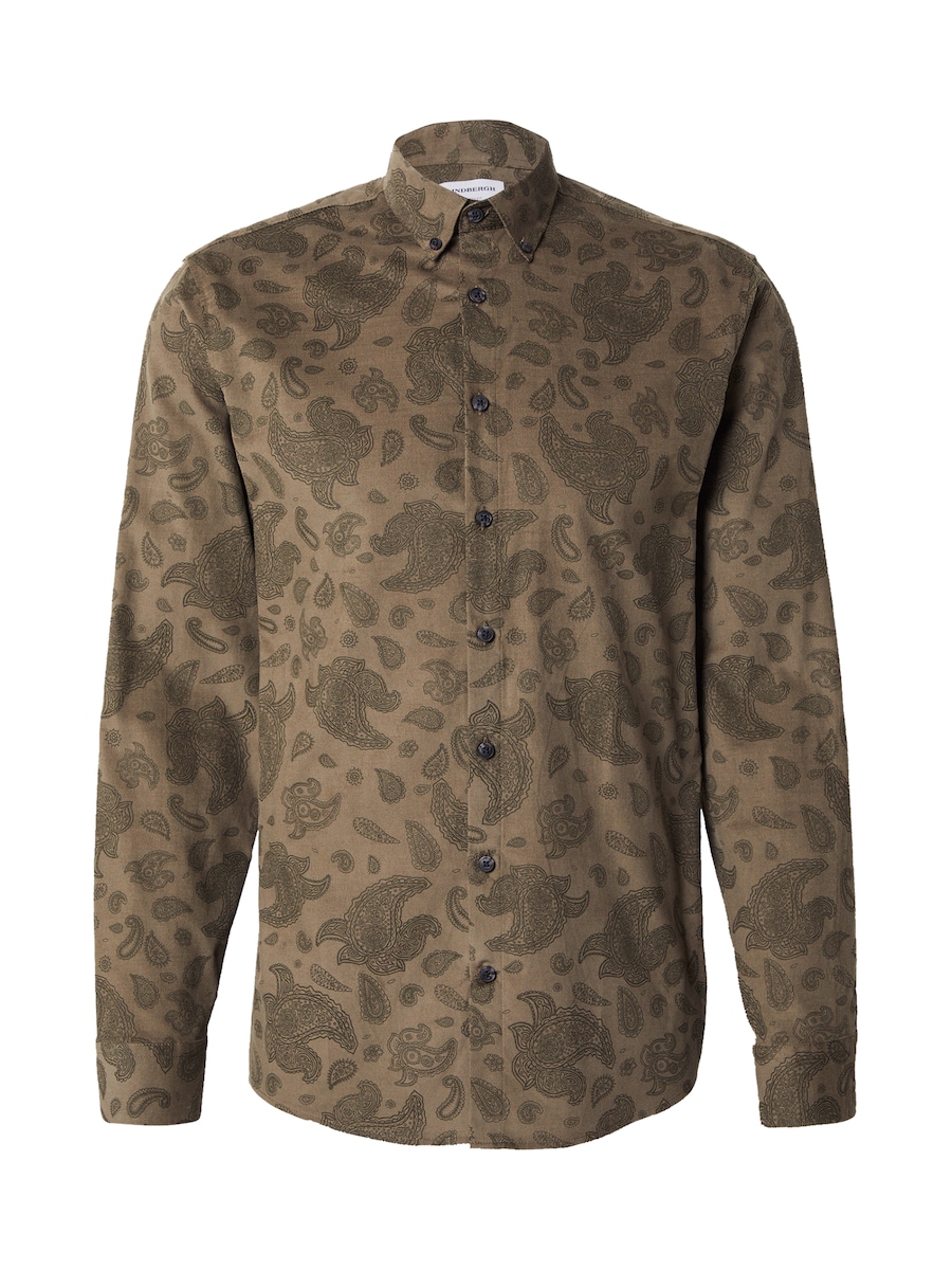 Рубашка на пуговицах классического кроя Lindbergh, хаки/оливковый
Рубашка на пуговицах классического кроя Lindbergh, хаки/оливковый