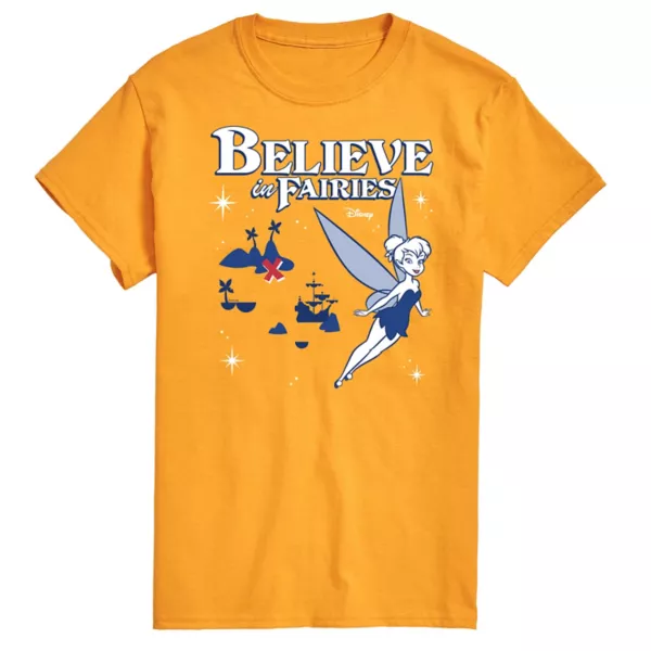 Футболка мужская Peter Pan с принтом "Верь в фей" Disney, золотой
Футболка мужская Peter Pan с принтом "Верь в фей" Disney, золотой