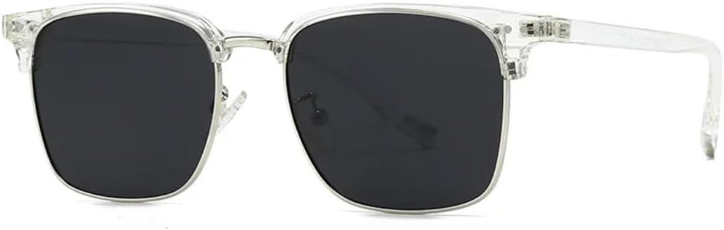 Мужские солнцезащитные очки класса люкс из металла, модные женские солнцезащитные очки с градиентным переходом цвета, защита от УФ-излучения UV400 UUPTTPL, C5 Transparent Black
Мужские солнцезащитные очки класса люкс из металла, модные женские солнцезащитные очки с градиентным переходом цвета, защита от УФ-излучения UV400 UUPTTPL, C5 Transparent Black