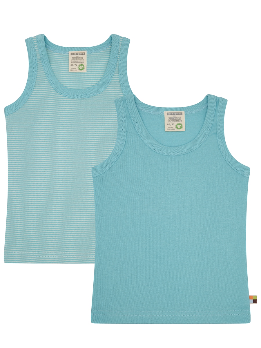 Нижняя рубашка loud + proud, аква
Нижняя рубашка loud + proud, аква