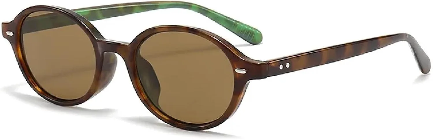 Ретро маленькие овальные солнцезащитные очки для женщин и мужчин с заклепками, модные очки, роскошные солнцезащитные очки UV400 для женщин SZVVBKK, Leopard Tea
Ретро маленькие овальные солнцезащитные очки для женщин и мужчин с заклепками, модные очки, роскошные солнцезащитные очки UV400 для женщин SZVVBKK, Leopard Tea