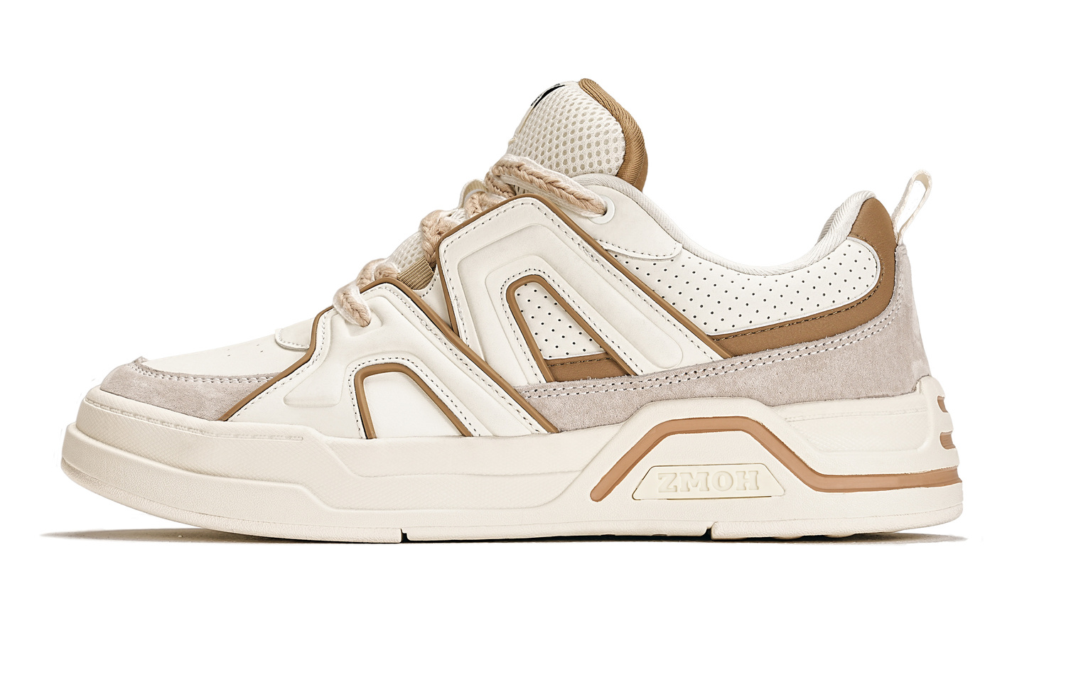 ZMOH Низкие скейтерские кроссовки унисекс бежевый/светло-коричневый, цвет Beige/Light Brown
ZMOH Низкие скейтерские кроссовки унисекс бежевый/светло-коричневый, цвет Beige/Light Brown