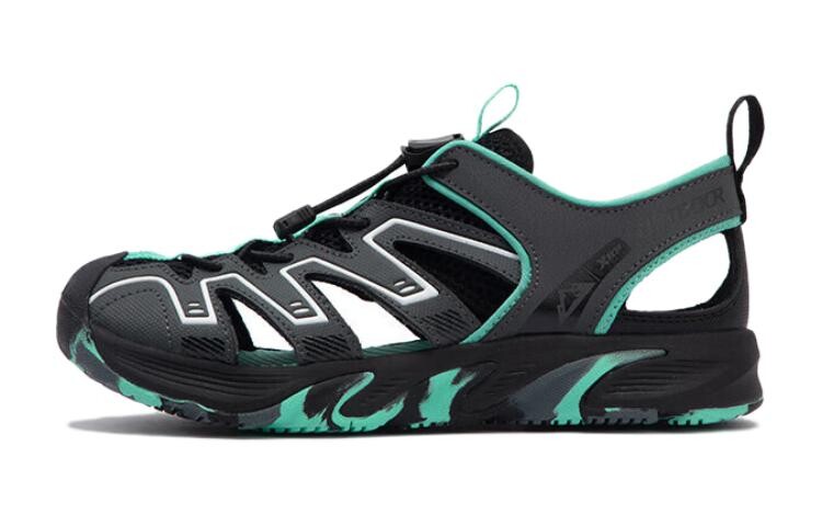 Детские сандалии GS черные/серые Xtep, черный/серый 
Детские сандалии GS черные/серые Xtep, черный/серый