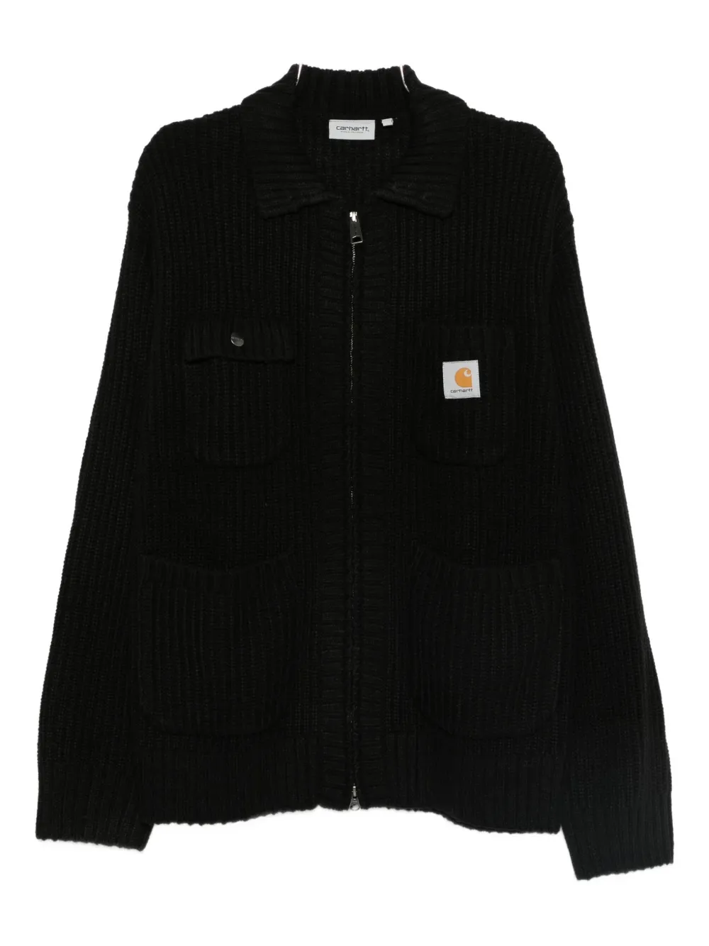 Кардиган с нашивкой-логотипом Carhartt Wip, черный
Кардиган с нашивкой-логотипом Carhartt Wip, черный