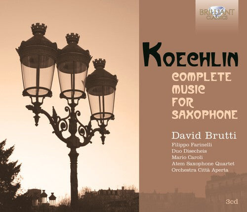 CD диск Koechlin / Brutti / Duo Disecheis: Complete Music for Saxophone
CD диск Koechlin / Brutti / Duo Disecheis: Complete Music for Saxophone