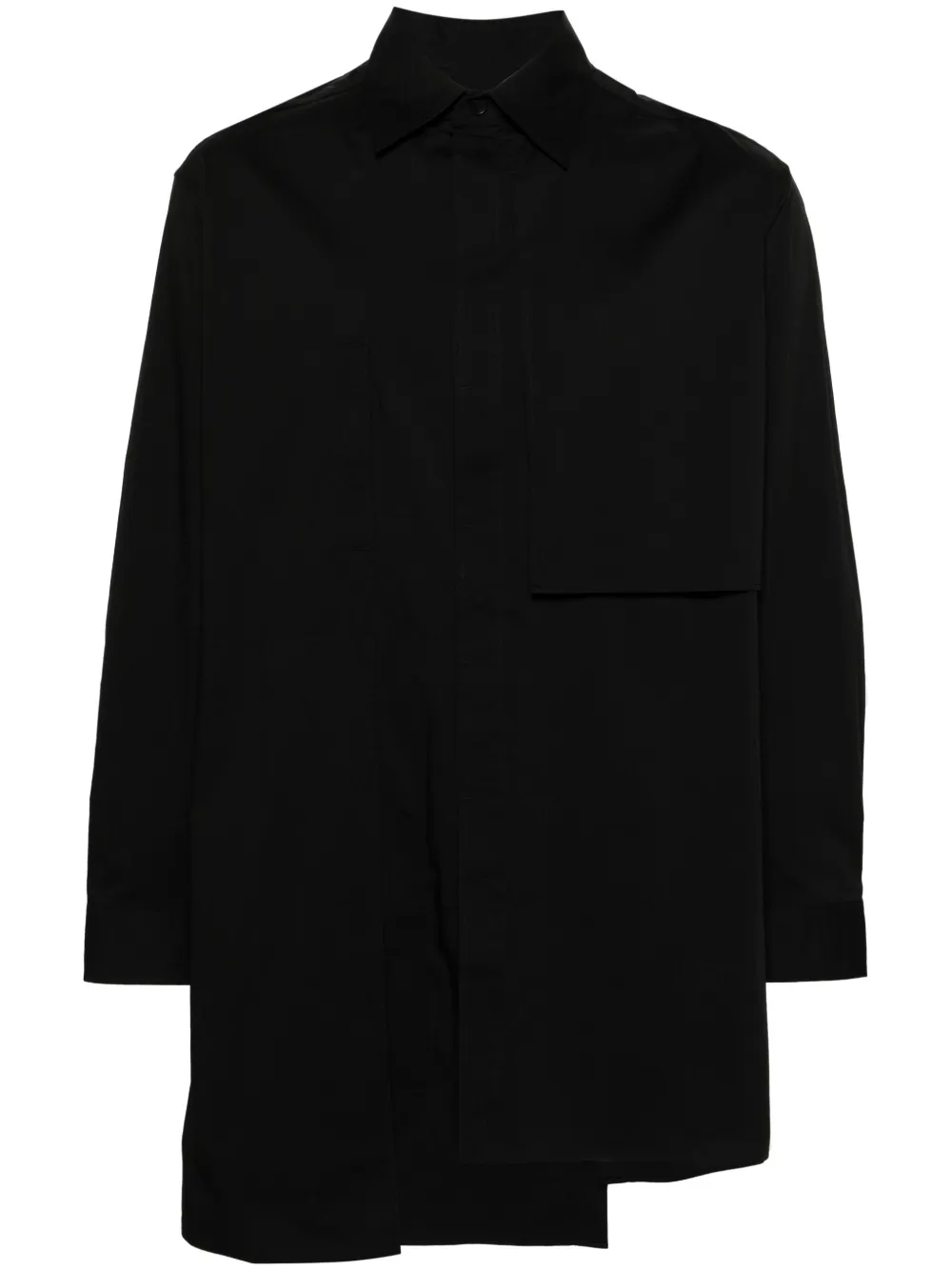 Многослойная поплиновая рубашка Y-3, черный
Многослойная поплиновая рубашка Y-3, черный