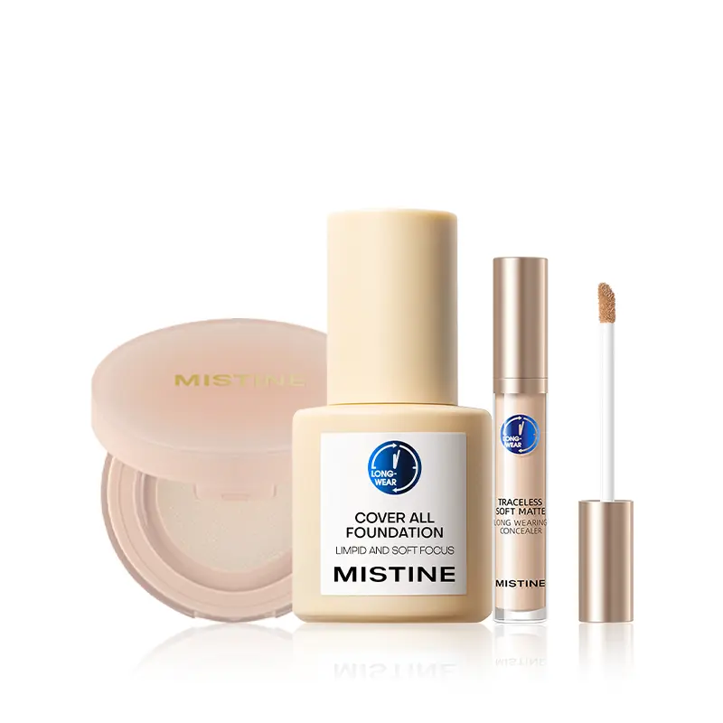 Набор макияжа foundation match pair натуральный безупречный стойкий матовый финиш Mistine
Набор макияжа foundation match pair натуральный безупречный стойкий матовый финиш Mistine