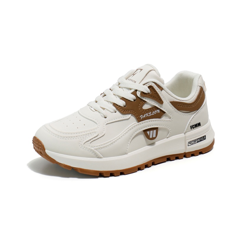 Нескользящие износостойкие низкие кроссовки для детей и подростков FCMM, бежевый/хаки 
Нескользящие износостойкие низкие кроссовки для детей и подростков FCMM, бежевый/хаки