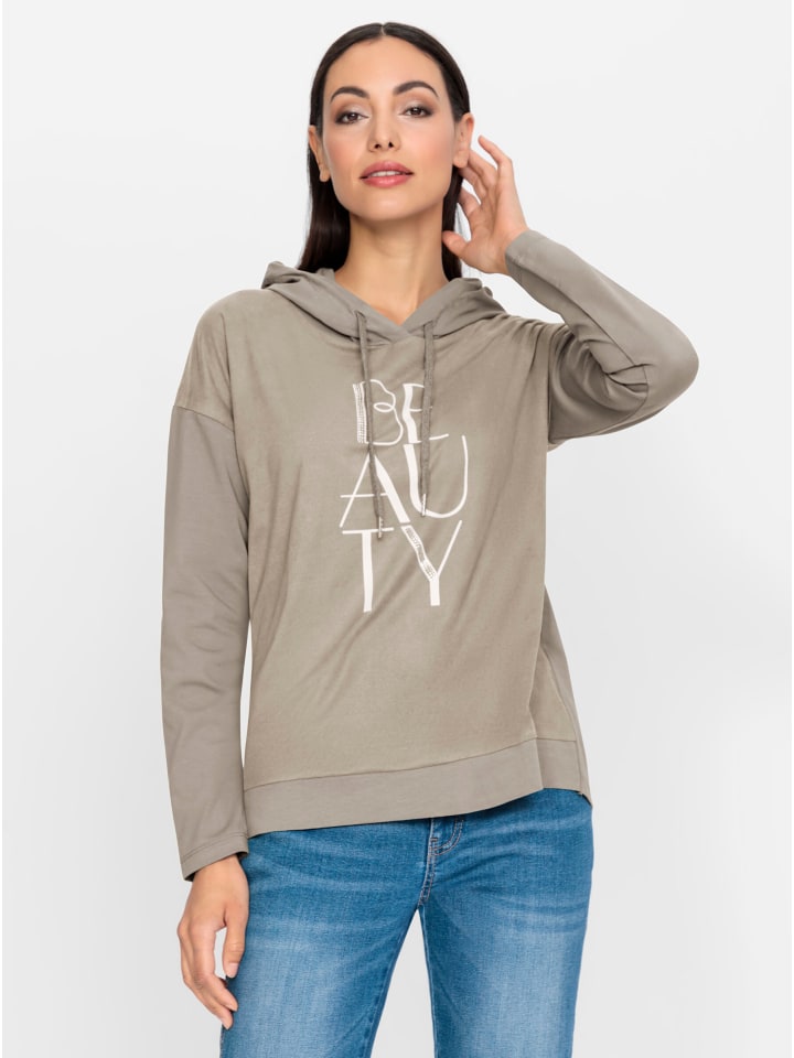 Рубашка с капюшоном цвета кунжута Heine
Рубашка с капюшоном цвета кунжута Heine