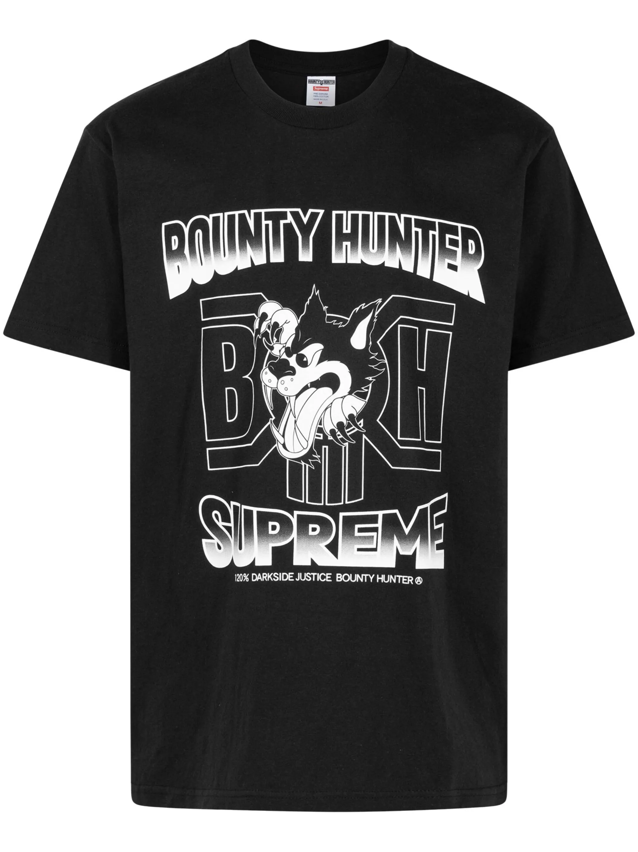 Футболка Wolf из коллаборации с Bounty Hunter Supreme, черный
Футболка Wolf из коллаборации с Bounty Hunter Supreme, черный