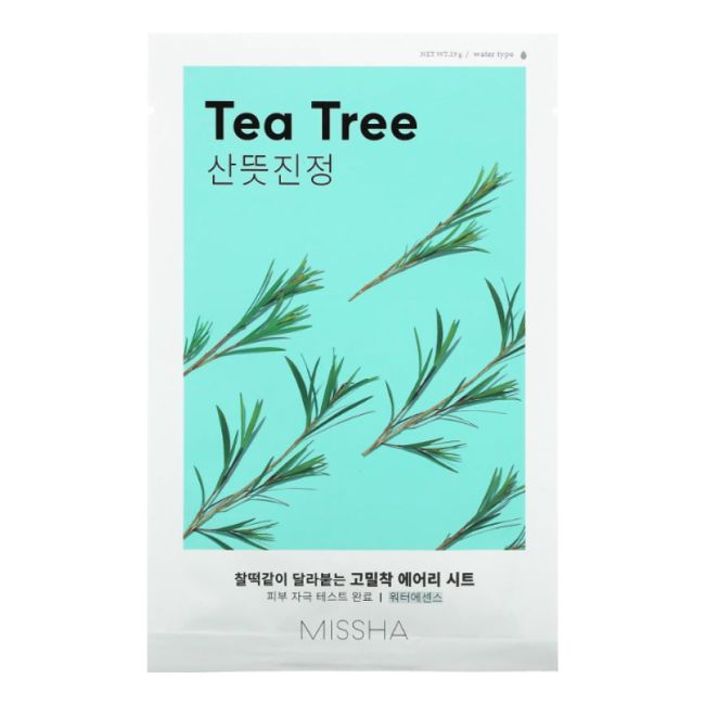 Маска для лица с чайным деревом Missha, 19 гр 
Маска для лица с чайным деревом Missha, 19 гр