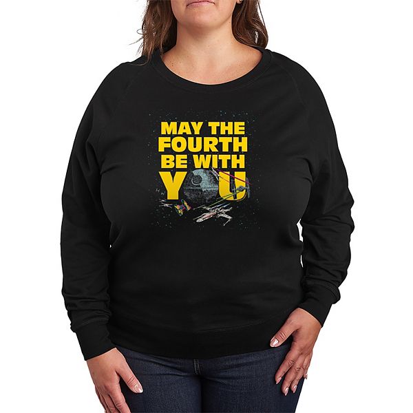 Plus size футболка с длинным рукавом May the Fourth be with you из французского флиса Star Wars, Black, Черный, Plus size футболка с длинным рукавом May the Fourth be with you из французского флиса Star Wars, Black
Plus size футболка с длинным рукавом May the Fourth be with you из французского флиса Star Wars, Black, Черный, Plus size футболка с длинным рукавом May the Fourth be with you из французского флиса Star Wars, Black
