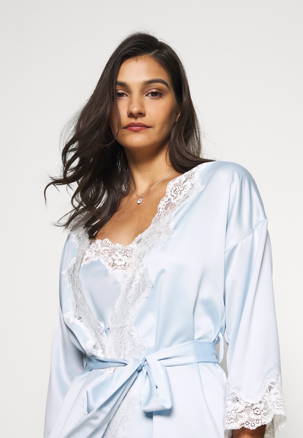 Халат KIMONO ROBE Lauren Ralph Lauren, синий 
Халат KIMONO ROBE Lauren Ralph Lauren, синий