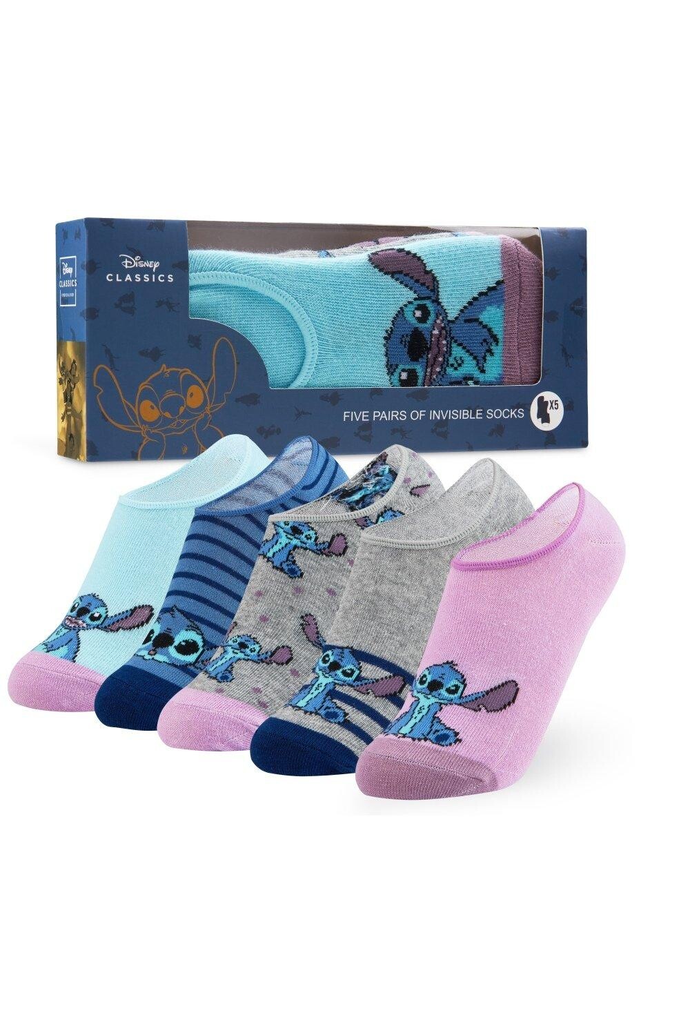 Носки Stitch, 5 шт. Disney, мультиколор 
Носки Stitch, 5 шт. Disney, мультиколор