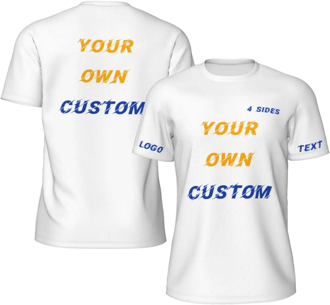 Футболка Custom с принтом на 4 сторонах
Футболка Custom с принтом на 4 сторонах