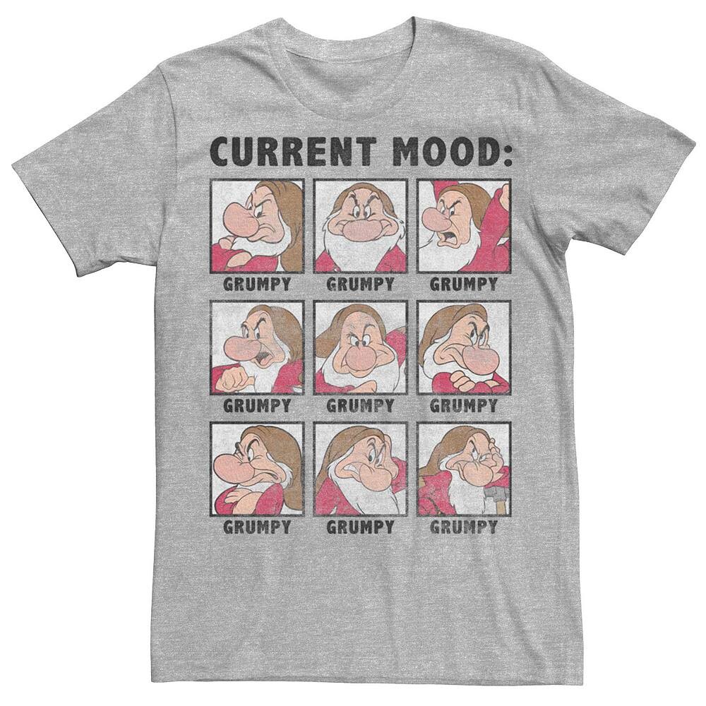 Мужская футболка с рисунком Current Mood Disney's Snow White Grumpy Licensed Character, цвет Athletic Heather
Мужская футболка с рисунком Current Mood Disney's Snow White Grumpy Licensed Character, цвет Athletic Heather