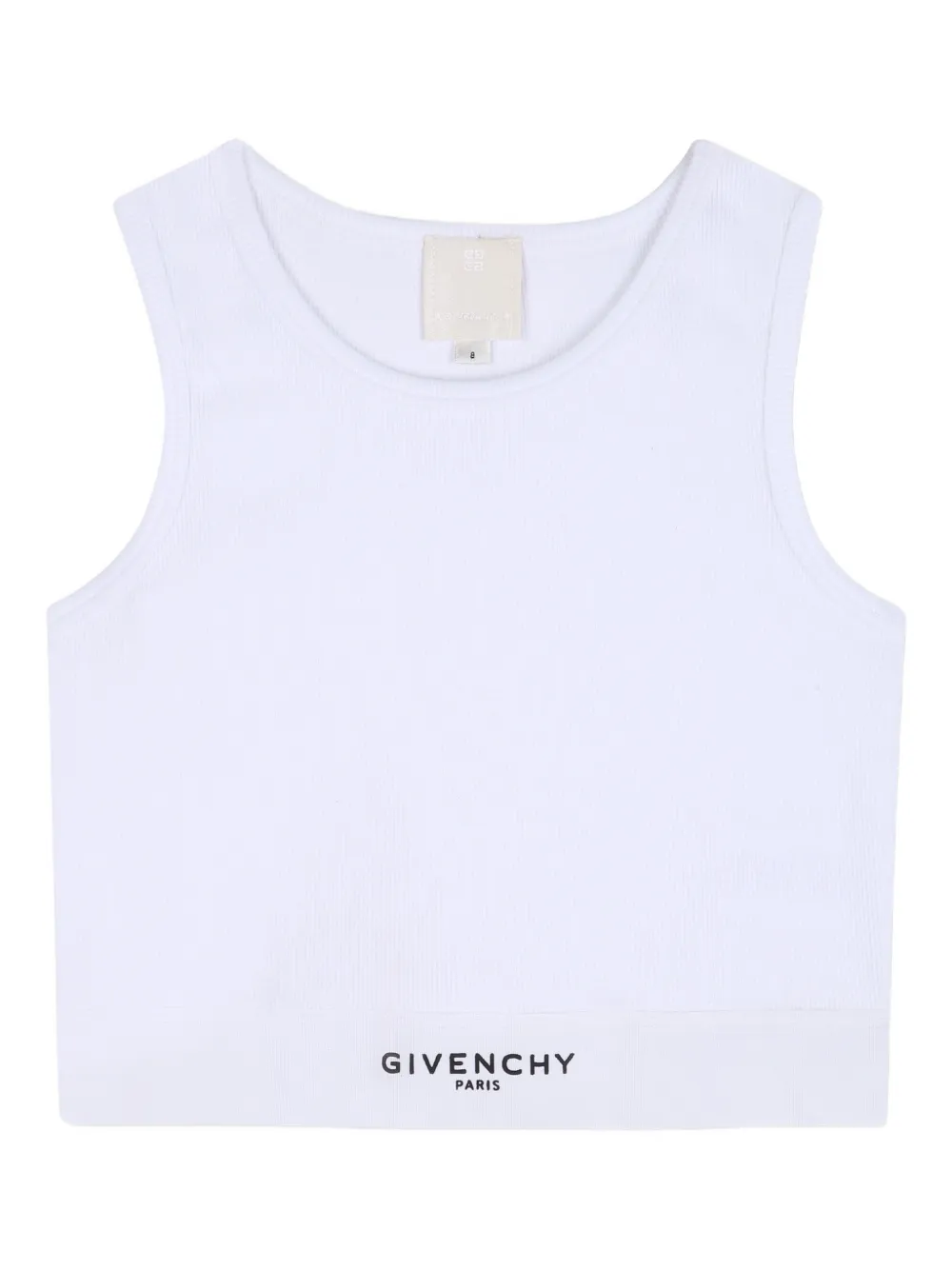 Топ в рубчик Givenchy Kids, белый
Топ в рубчик Givenchy Kids, белый