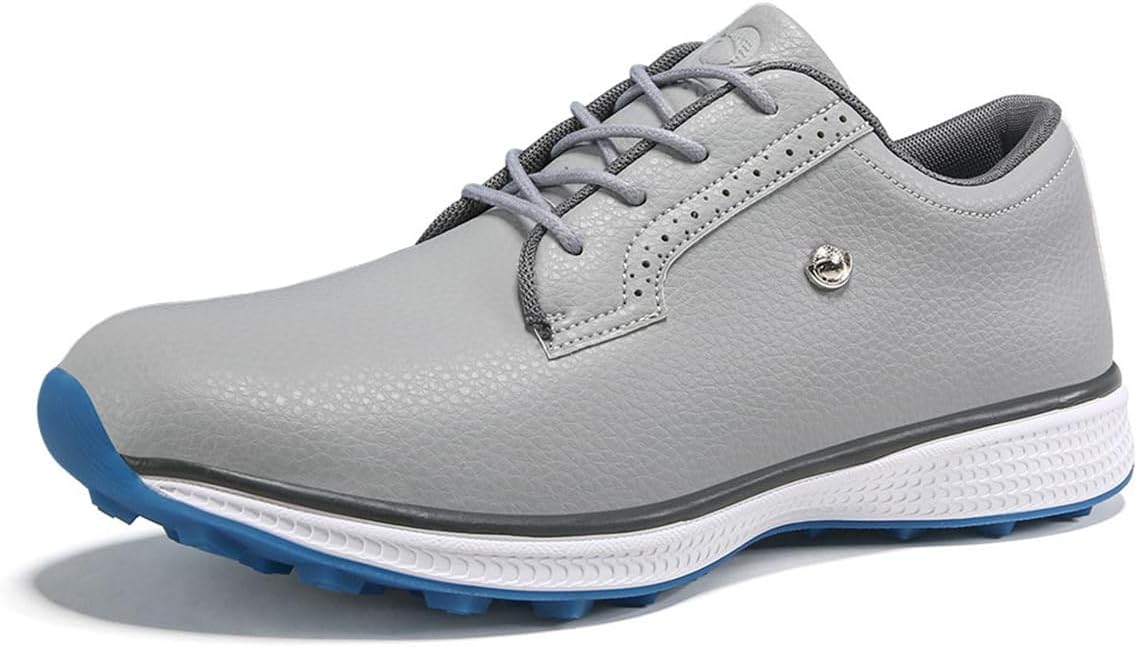 Мужские кожаные повседневные гольф-кроссовки, кожаные для гольфа и прогулок, модные кроссовки, дышащие, легкие, тренажеры для гольфа Omcam, серый
Мужские кожаные повседневные гольф-кроссовки, кожаные для гольфа и прогулок, модные кроссовки, дышащие, легкие, тренажеры для гольфа Omcam, серый