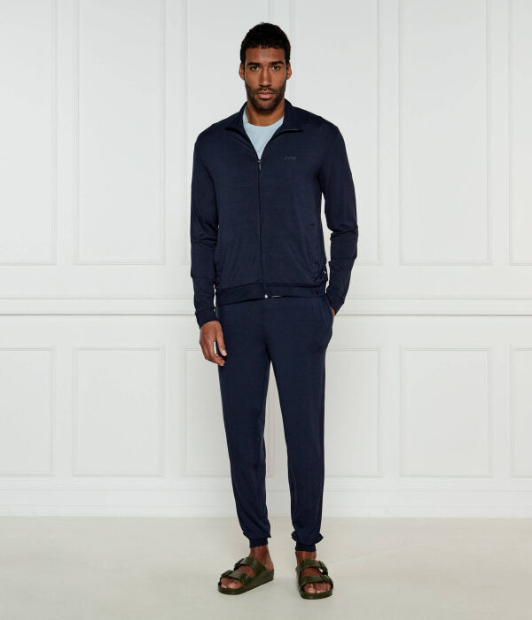 Спортивный костюм мужской Boss из вискозы, синий
Спортивный костюм мужской Boss из вискозы, синий