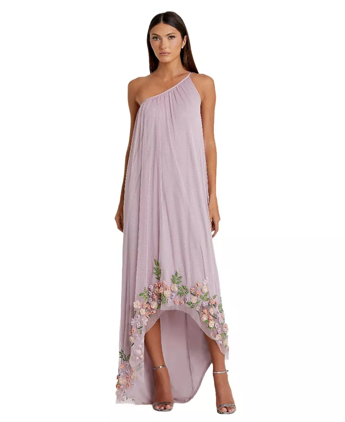Женское платье-трапеция с одним плечом, декорированное, асимметричное Mac Duggal, фиолетовый
Женское платье-трапеция с одним плечом, декорированное, асимметричное Mac Duggal, фиолетовый