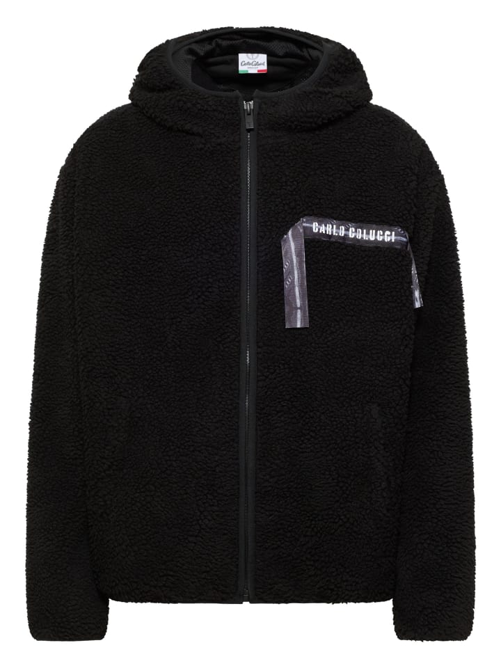 Флисовая куртка Faietti с капюшоном черного цвета Carlo Colucci
Флисовая куртка Faietti с капюшоном черного цвета Carlo Colucci