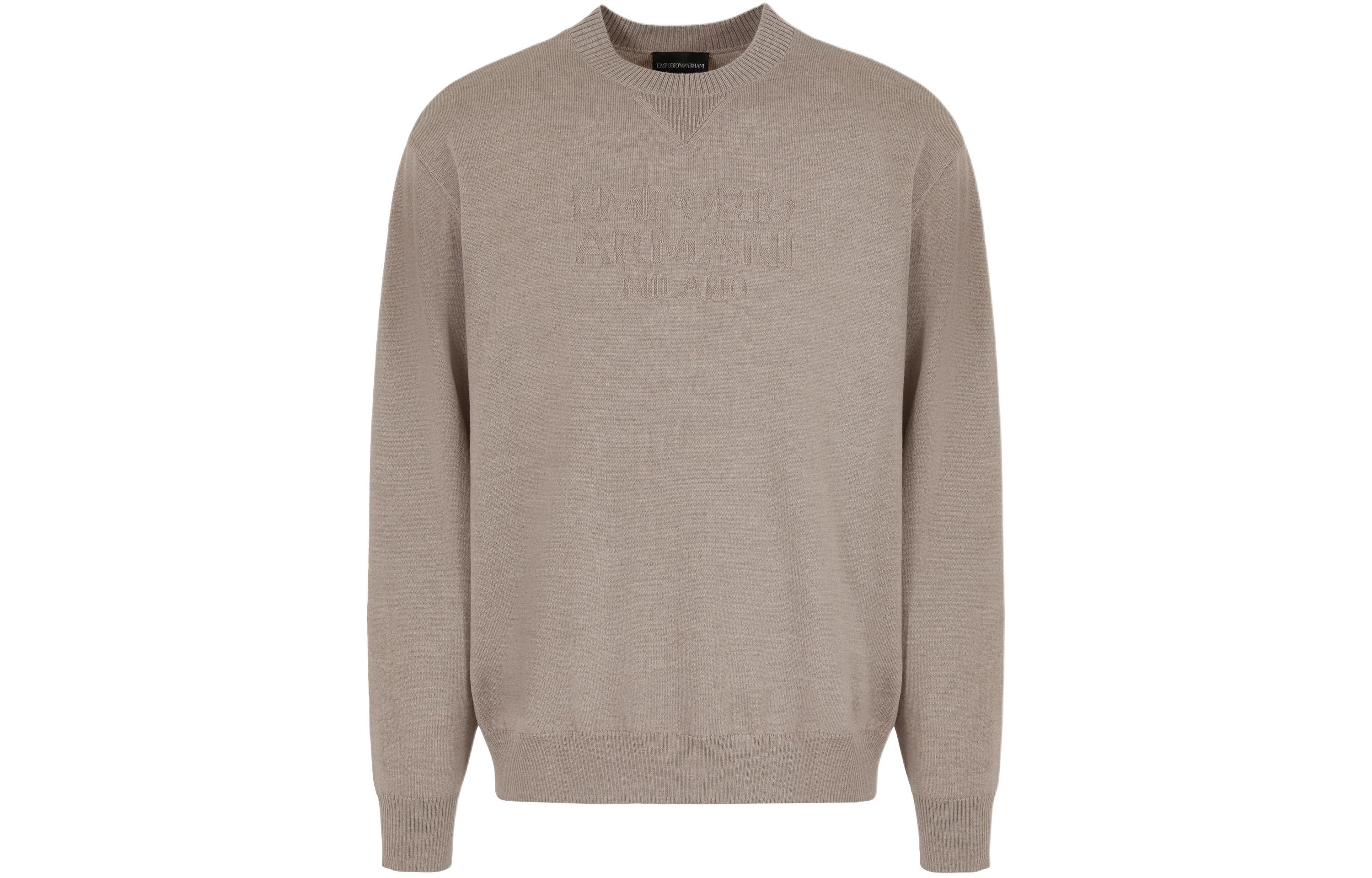 EMPORIO ARMANI Свитер мужской Light Umber
EMPORIO ARMANI Свитер мужской Light Umber