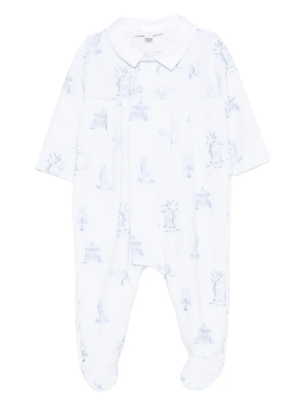 Пижама с воротником поло Patachou, синий
Пижама с воротником поло Patachou, синий