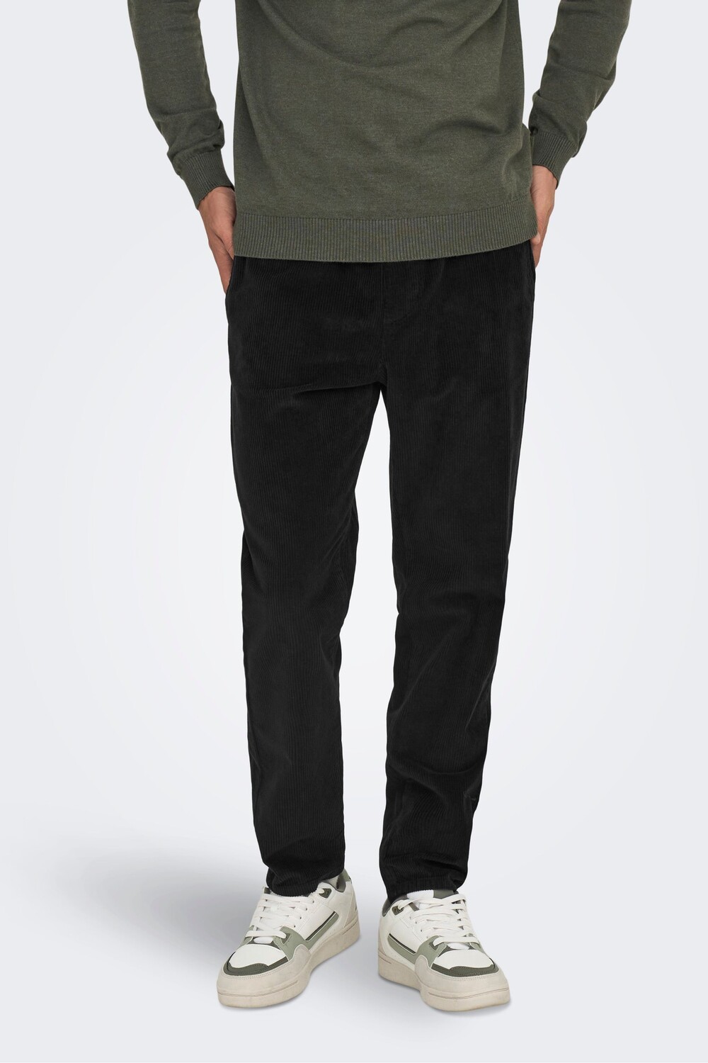 Вельветовые брюки Only & Sons, черный
Вельветовые брюки Only & Sons, черный