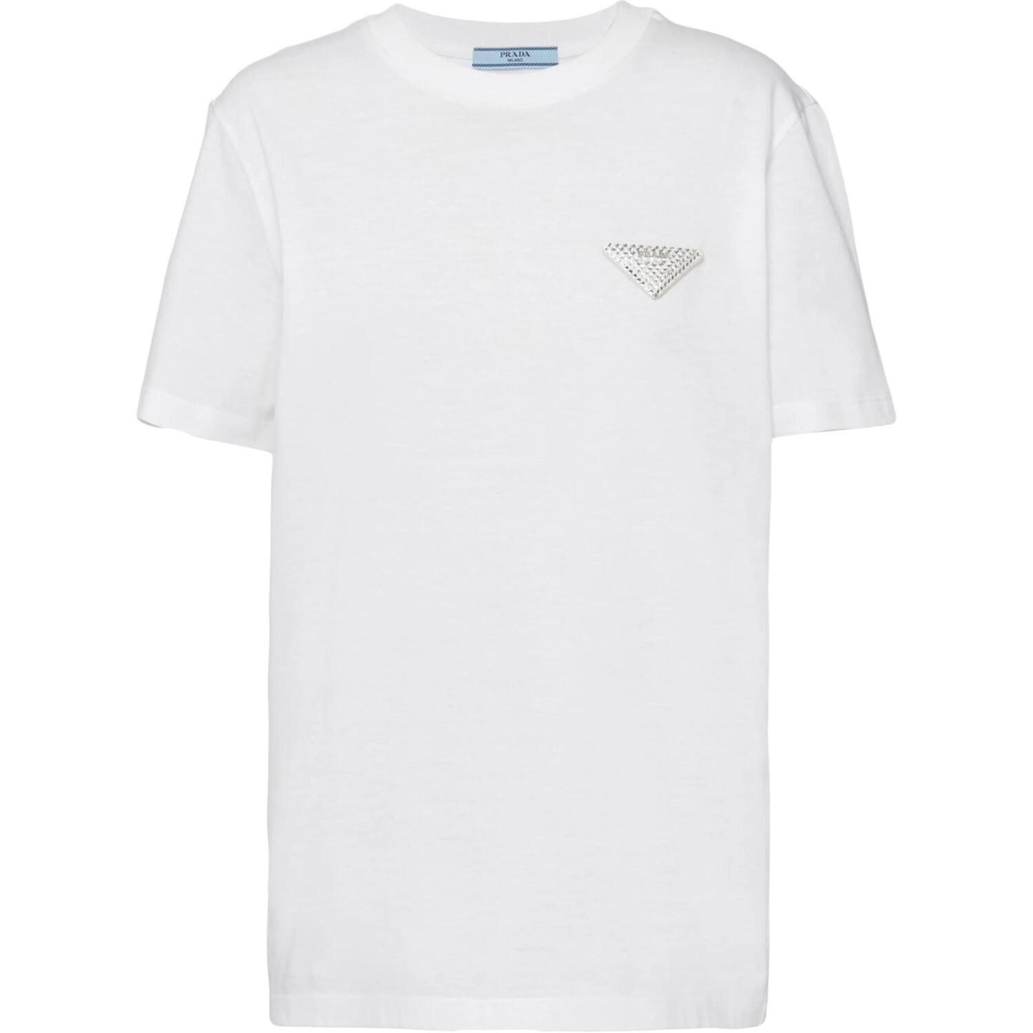 Футболка женская Prada Logo Plaque, белый
Футболка женская Prada Logo Plaque, белый
