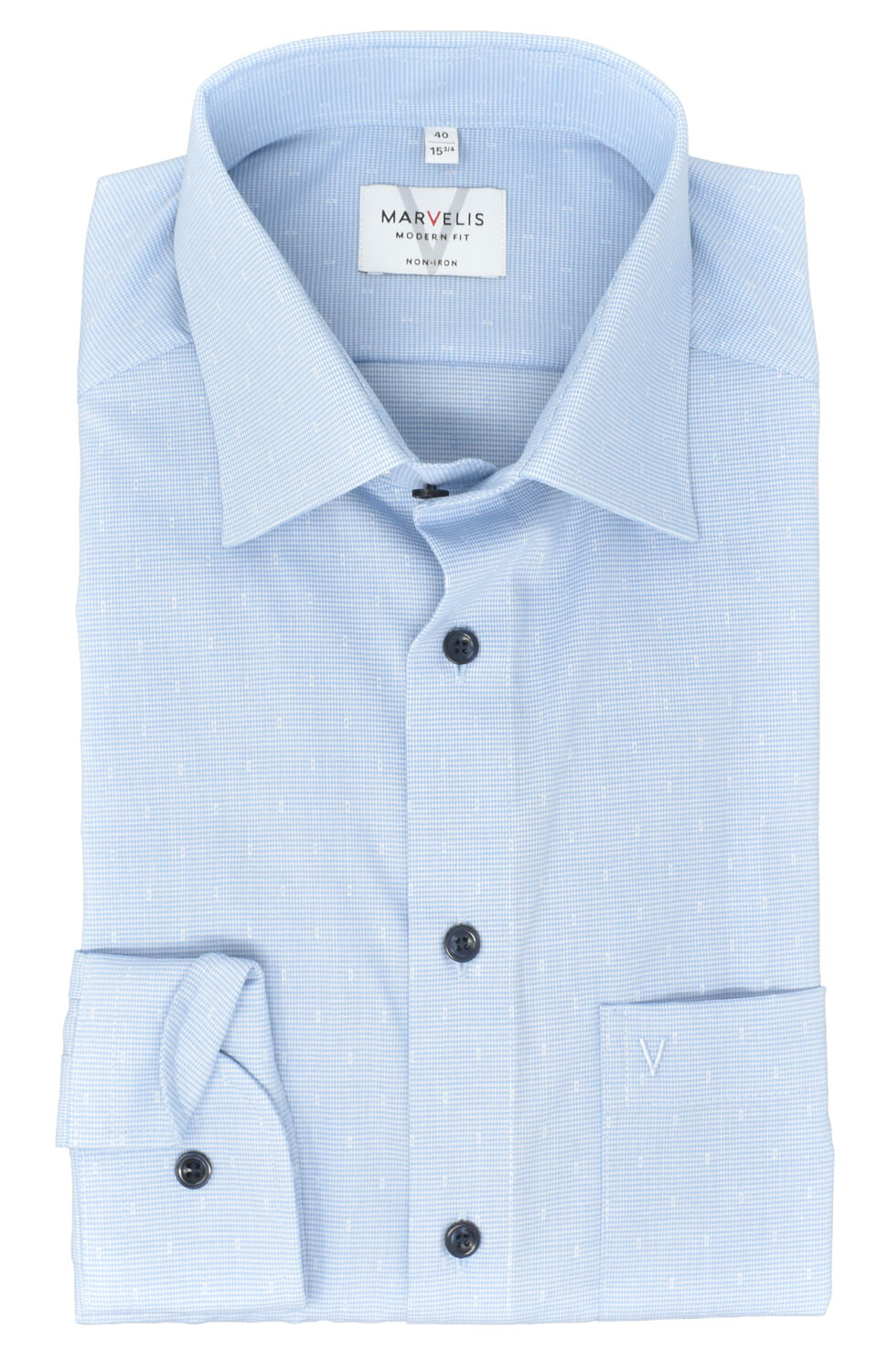 Рубашка MARVELIS Modern Fit Business, светло синий
Рубашка MARVELIS Modern Fit Business, светло синий