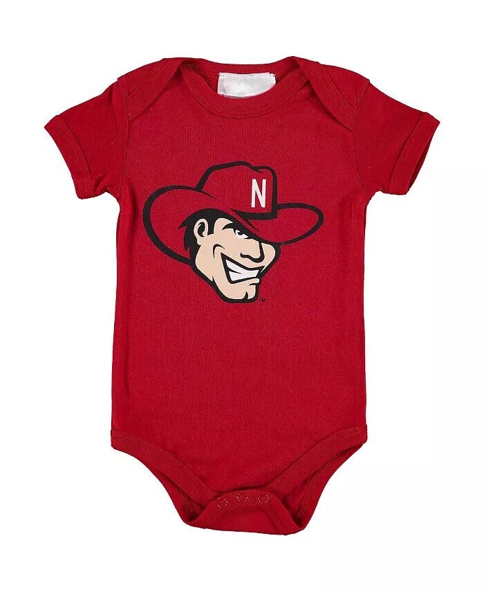 Боди с большим логотипом для мальчиков и девочек Scarlet Nebraska Huskers Two Feet Ahead
Боди с большим логотипом для мальчиков и девочек Scarlet Nebraska Huskers Two Feet Ahead