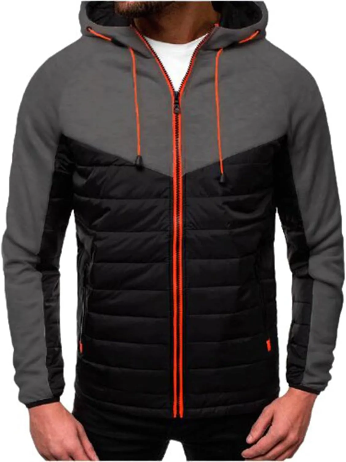 Мужская толстовка с капюшоном Casual Color Block на молнии
Мужская толстовка с капюшоном Casual Color Block на молнии