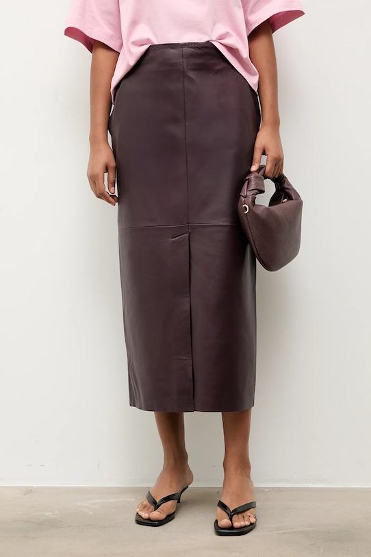 Кожаная юбка Answear.LAB, бордовый
Кожаная юбка Answear.LAB, бордовый