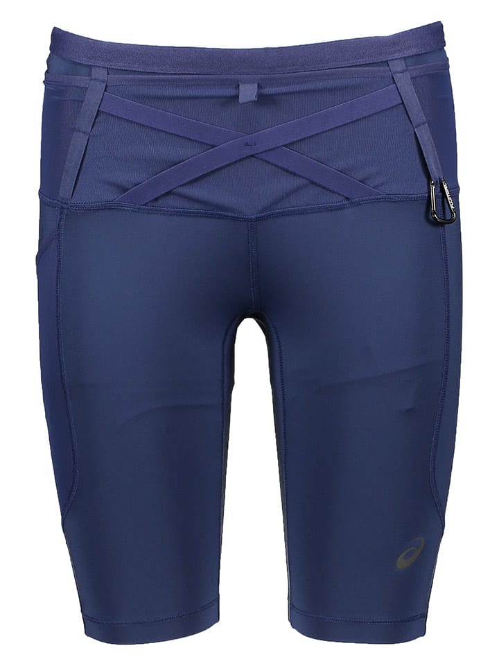 Asics Беговые шорты-бермуды "Fujitrail Sprinter" темно-синего цвета
Asics Беговые шорты-бермуды "Fujitrail Sprinter" темно-синего цвета