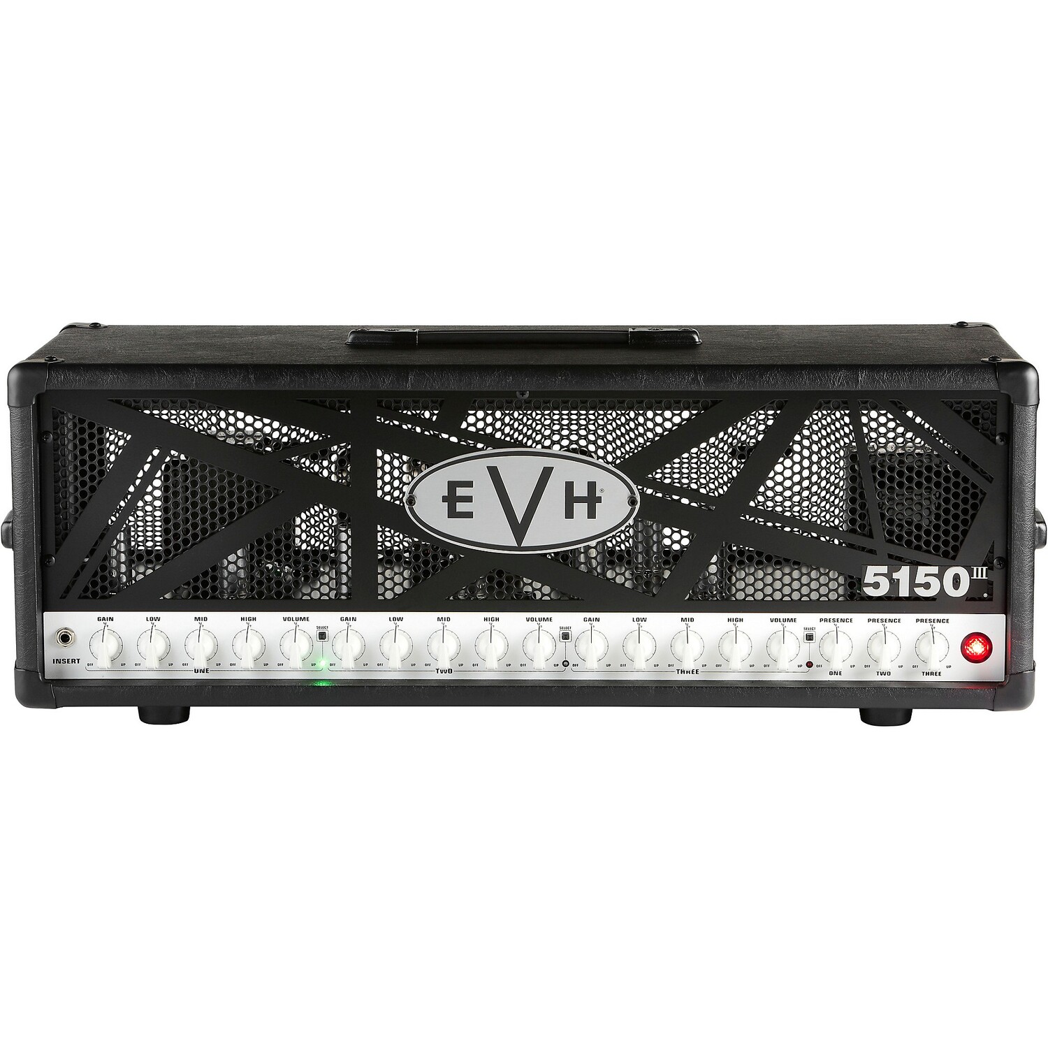 EVH 5150III 3-канальный ламповый гитарный усилитель мощностью 100 Вт, черный
EVH 5150III 3-канальный ламповый гитарный усилитель мощностью 100 Вт, черный